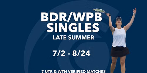 Gladiator Tennis Boca Delray & West Palm Beach Late Summer Singles Tennis League