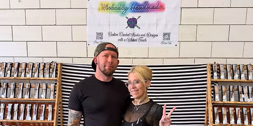 \ud83d\udda4WICKEDLY HANDMADE\ud83d\udc9a @ Great Lakes Fiber Show 2026