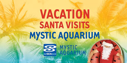 Vacation Santa Visits Mystic Aquarium!