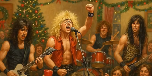 80\u2019s Christmas Party (with 80\u2019s themed band)