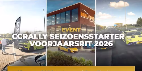 CCRally Seizoensstarter - Voorjaarsrit