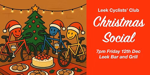 Christmas Social - meal and drinks