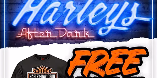 Harleys After Dark