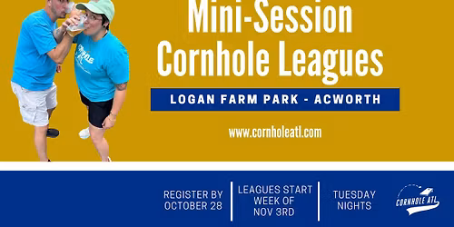 Late Fall Mini Session Cornhole League in Acworth
