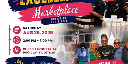 Enjoy Motor City Black Excellence Marketplace at Russell Industrial Center