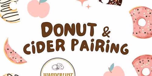 Cider + Donut Pairing