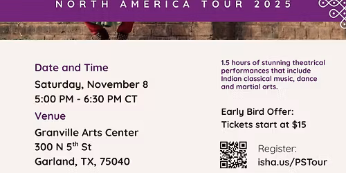 Project Samskriti - anumArga at Granville Arts Center