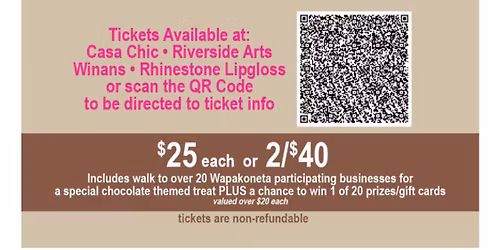 Wapak Chocolate Walk for a Cause