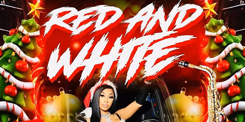 Red and white Christmas party