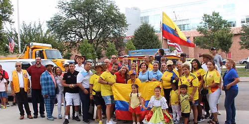 Colombian Flag Raising