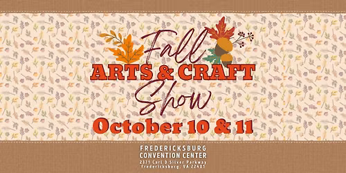 Fredericksburg Fall Arts & Crafts Show