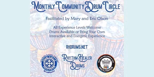 Monthly Community Drum Circle w\/ Eric Olson