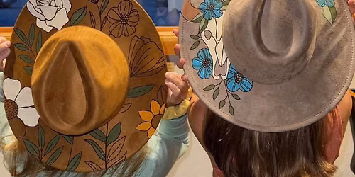 Paint Your Own Pyroghraphy Hat Class