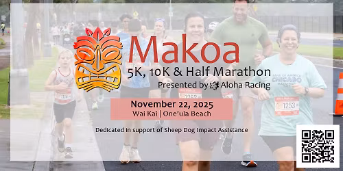 Makoa 5K, 10K & Half Marathon