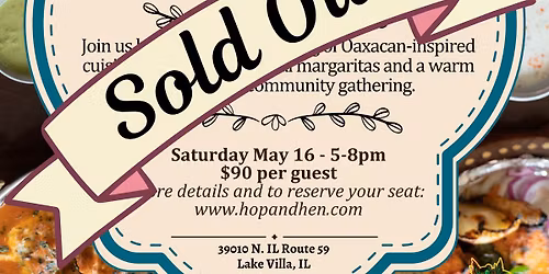 Farm to Table Dinner Party w\/ Chef Ernesto