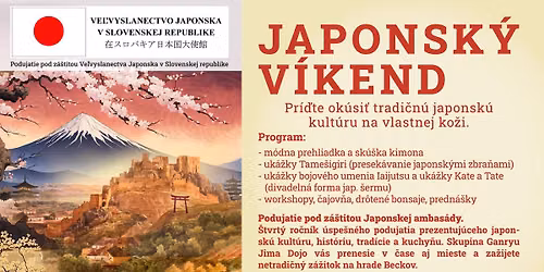Japonsk\u00fd v\u00edkend na hrade Beckov