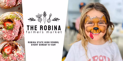 The Robina Farmers Market - Live Music & FREE Face Painting!