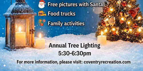 4th Annual Winter Wonderland Craft Fair AND Tree Lighting