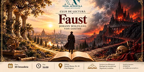 Club de lectur\u0103: Faust de Johann Wolfgang von Goethe