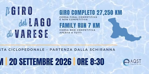 IL GIRO DEL LAGO DI VARESE - 3° RUN FOR LAKE VARESE
