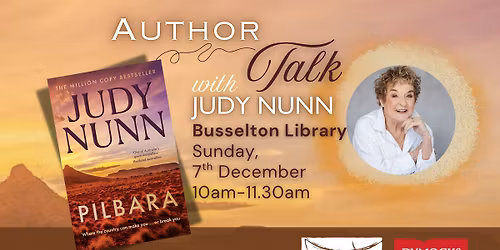Author Talk with Judy Nunn @ Busselton Library
