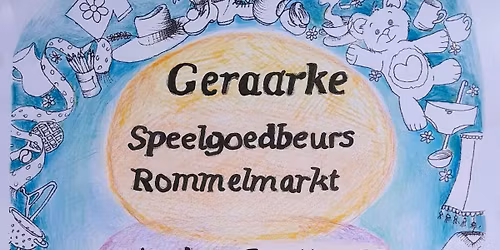 Speelgoedbeurs en rommelmarkt in het Geraarke