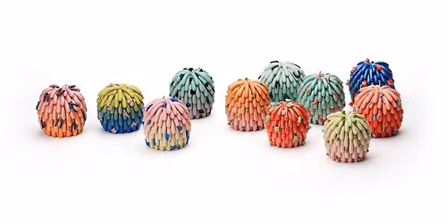 Ceramics: Sculpted Forms with Pigmented Porcelain