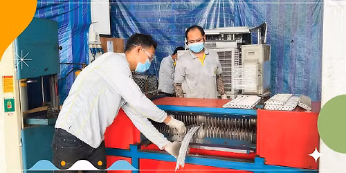 Air-conditioner Recycling and Eco Tour at Gain City