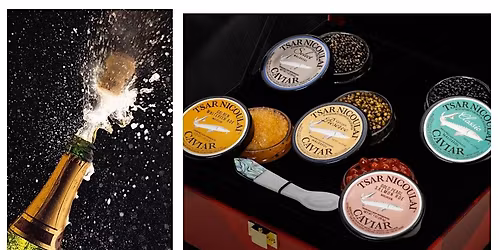 Bubbles and Caviar!  An intimate tasting with the Winemaker