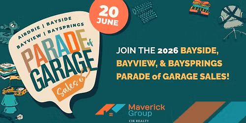 2026 Bayside, Bayview, & Baysprings Parade of Garage Sales
