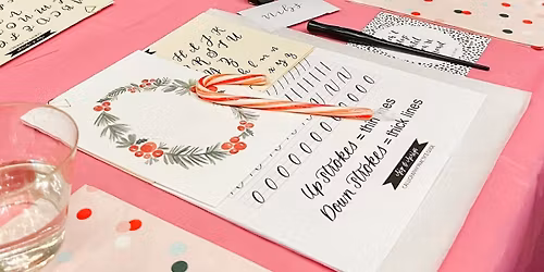 Modern Calligraphy & Ornament Lettering for Beginners at Flying Dutchman Spirits