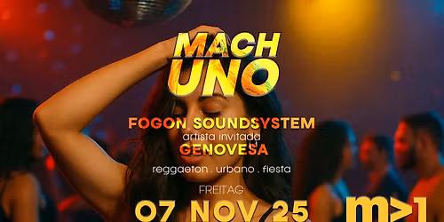 MACH UNO . fog\u00f3n soundsystem & GENOVESA