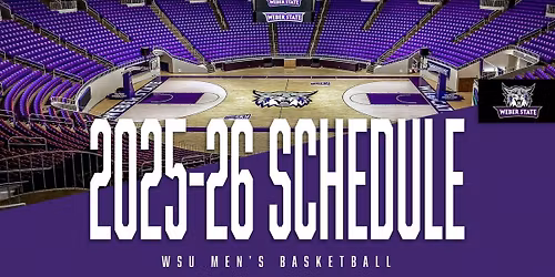 Kansas City Roos at Weber State Wildcats Mens Basketball