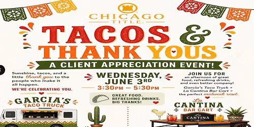 Tacos & Thank Yous - A Client Appreciation Event