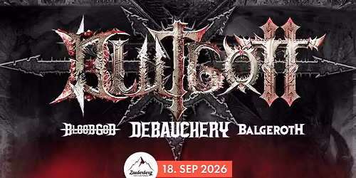 Blutgott Blutfest 2026 | Zauberberg Passau