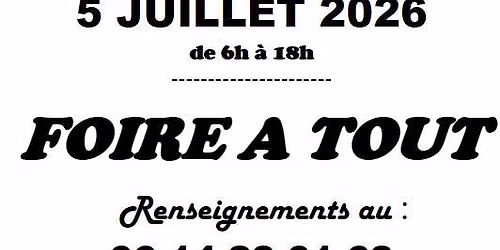 Foire \u00e0 tout