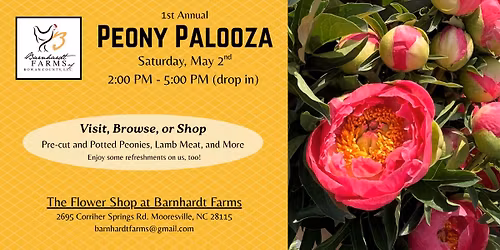1st Annual Peony Palooza