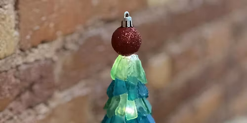 Sea Glass Tree or Angel - $60