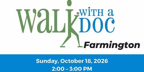 Walk with a Doc - October Walk