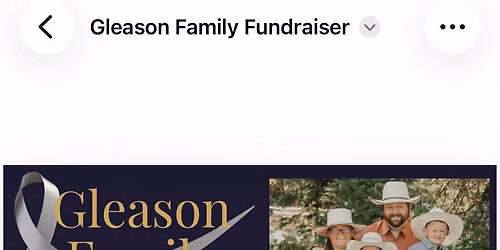 Benefit and Auction for Cyrus Gleason Family