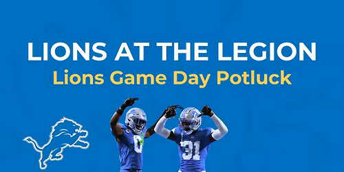 Lions Game Day Potluck