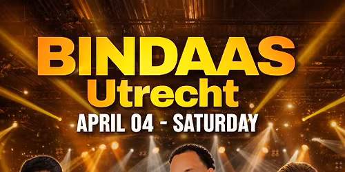 BINDAAS UTRECHT 2026 - 100% TOP MONTHLY BACHATA EVENT