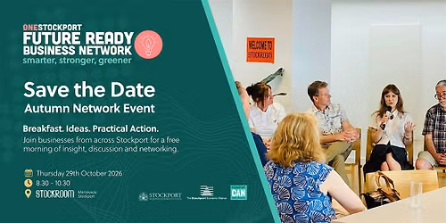 Save The Date Future Ready Business Network