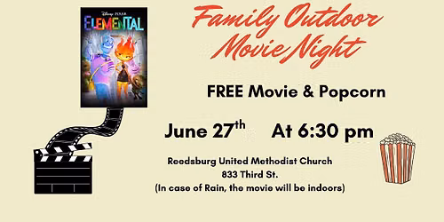 Outdoor Movie Night - Elemental
