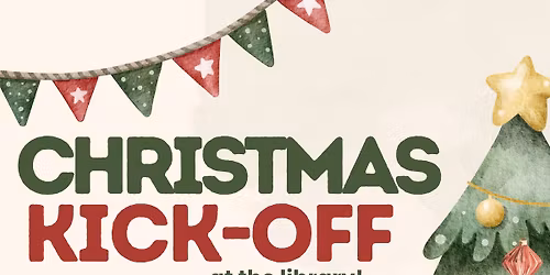 Christmas Kick-Off at the Library!