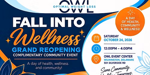Fall Into Wellness Grand Reopening