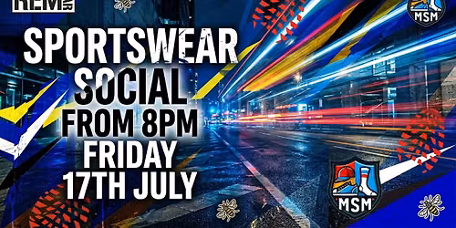 SPORTSWEAR SOCIAL WITH MANCHESTER SPORTSWEAR MEN