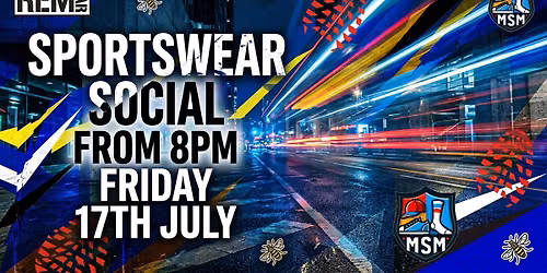 SPORTSWEAR SOCIAL WITH MANCHESTER SPORTSWEAR MEN