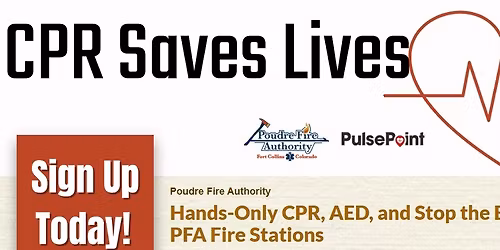 Hands-Only CPR, AED, and Stop the Bleed at PFA Fire Station 4