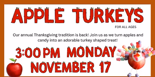 Apple Turkeys